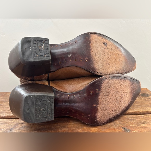 CORRAL Western Cowboy Boot Women’s 7.5M Brown Floral Embroidery Mexico A2500 - Picture 11 of 12